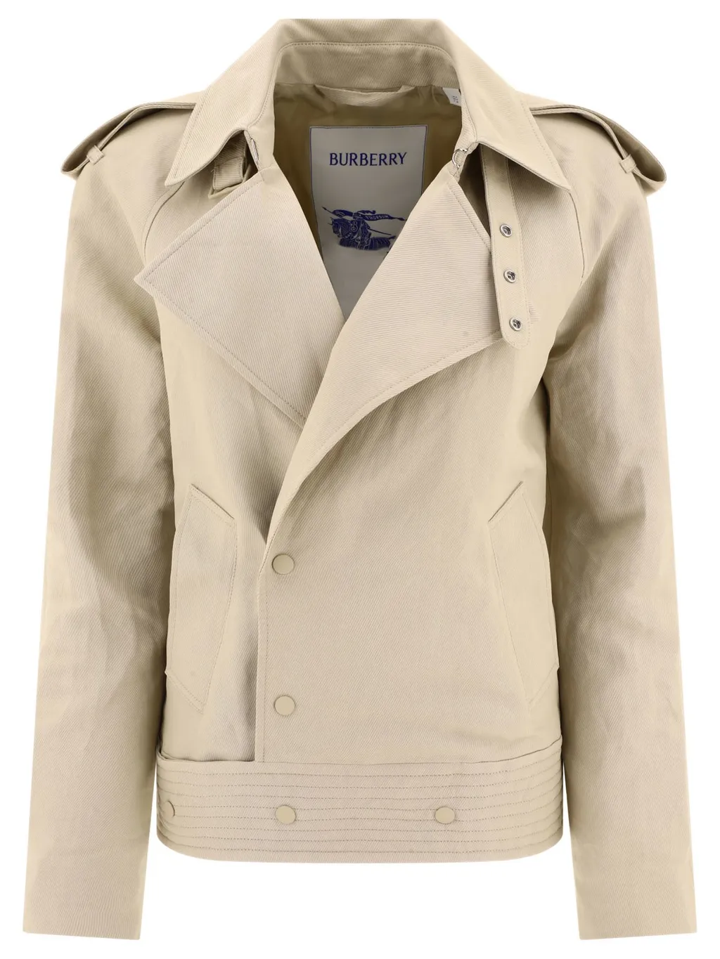 Double-Breasted Trench Jacket
