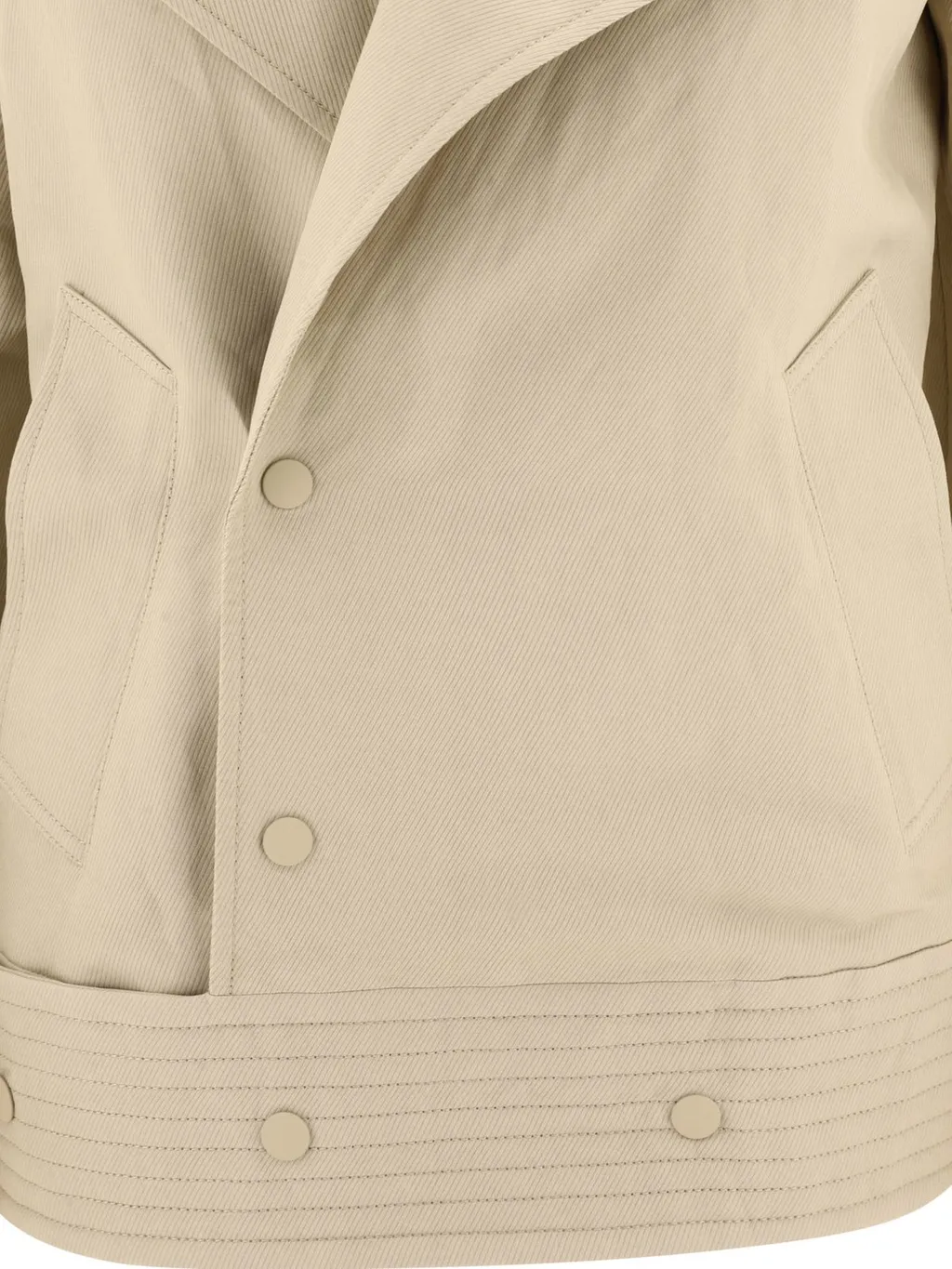 Double-Breasted Trench Jacket