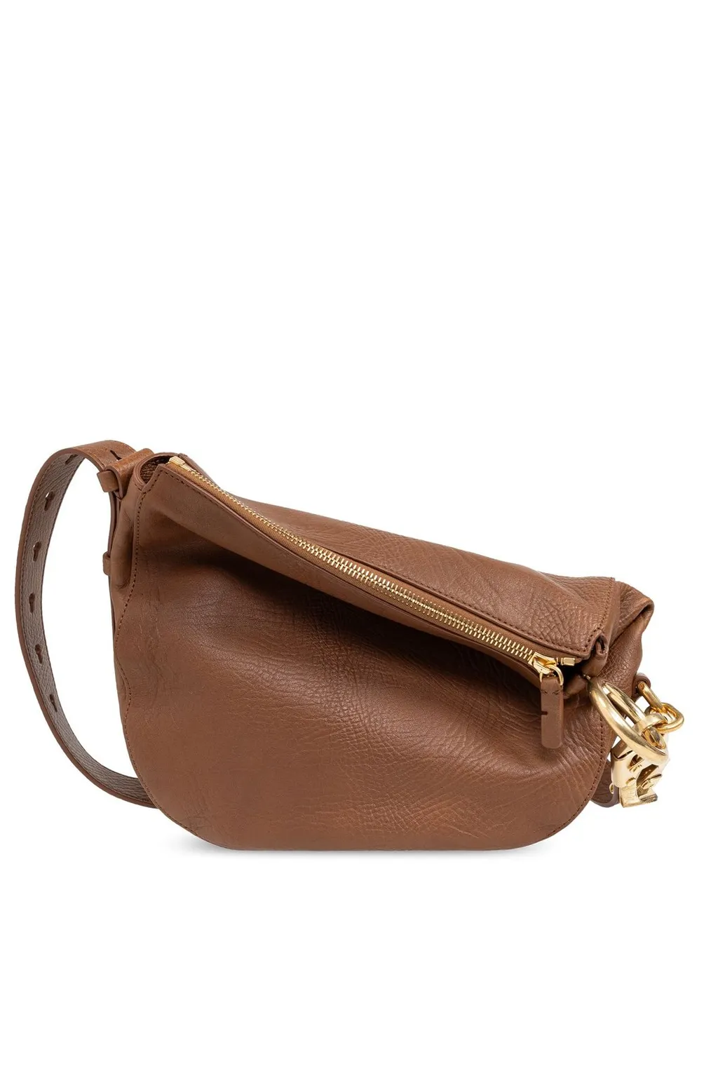 Knight Zipped Small Shoulder Bag