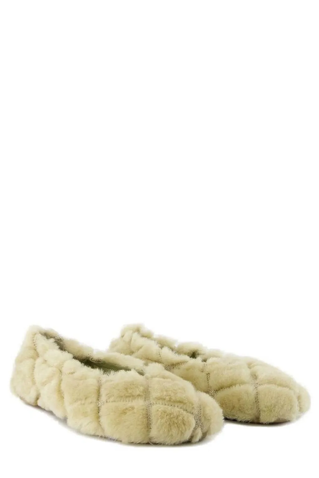 Square Toe Slip-On Ballerinas