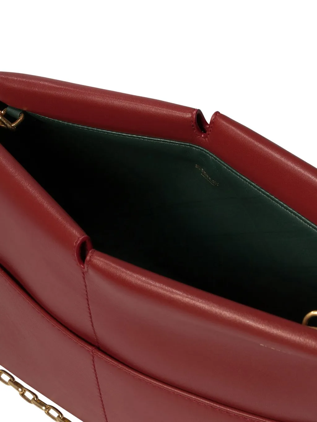 Snip Chain-Linked Clutch Bag