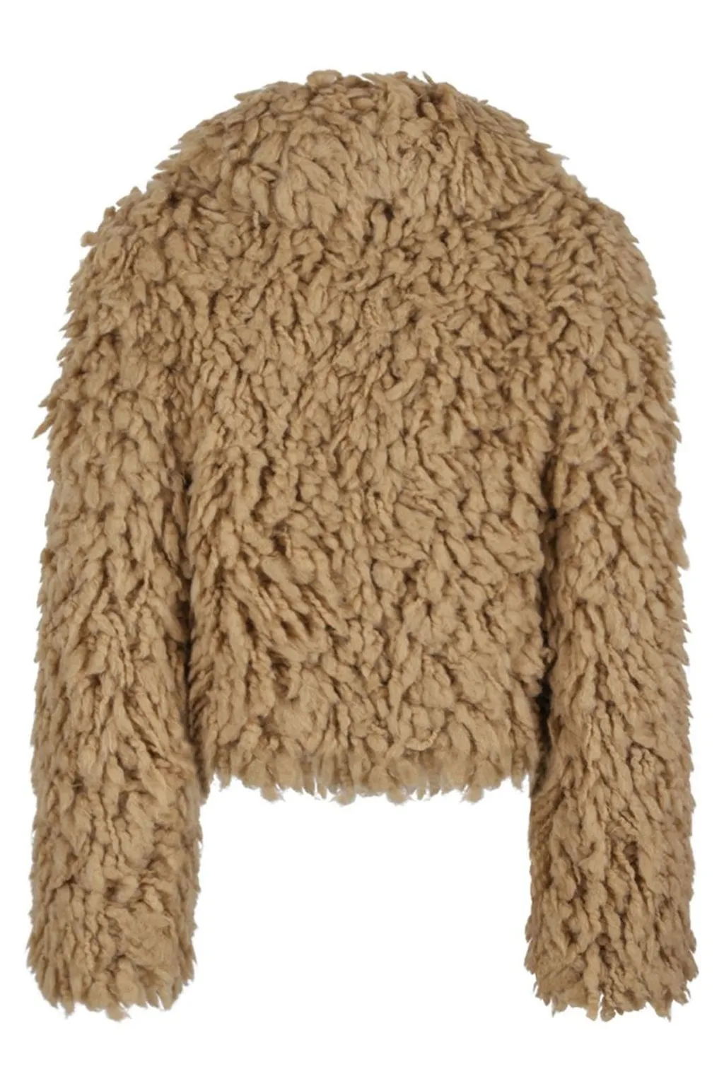 Buckle Detailed Cropped Jacket