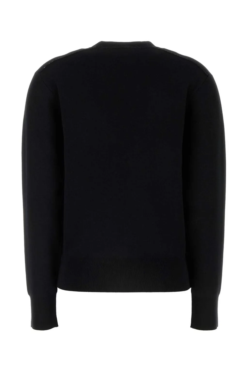 Mirrored Horse Intarsia-Knit Crewneck Jumper
