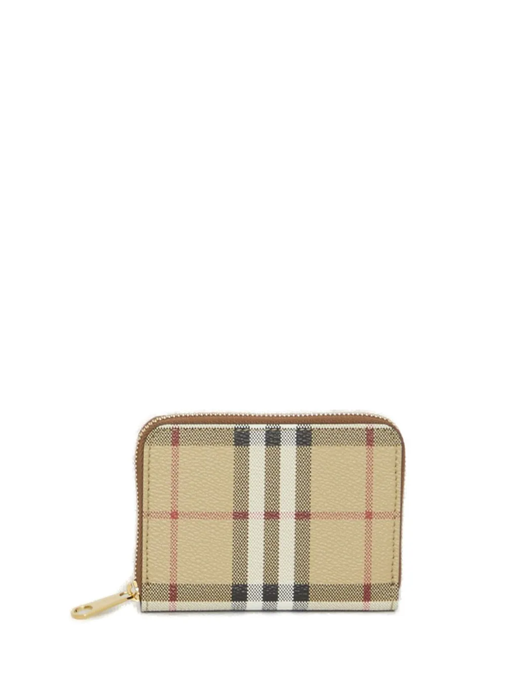 Vintage Check Zipped Wallet