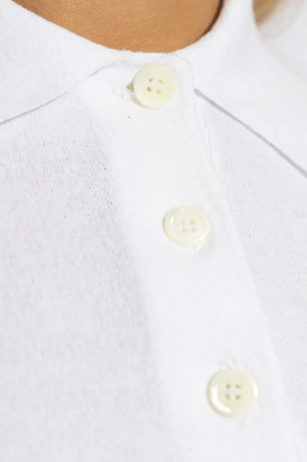Ekd Short Sleeved Knitted Polo Top