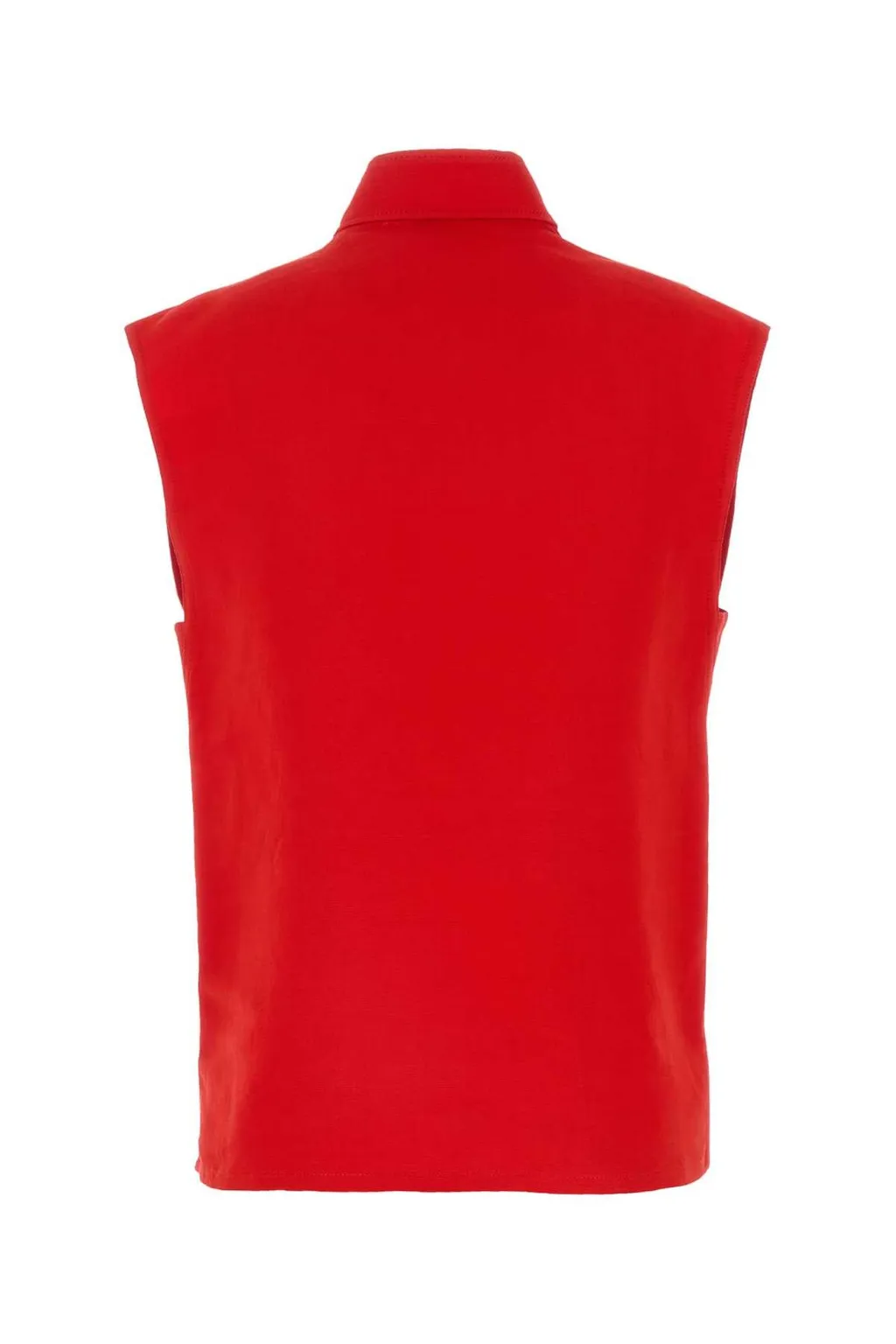 Half-Zip Sleeveless Tank Top