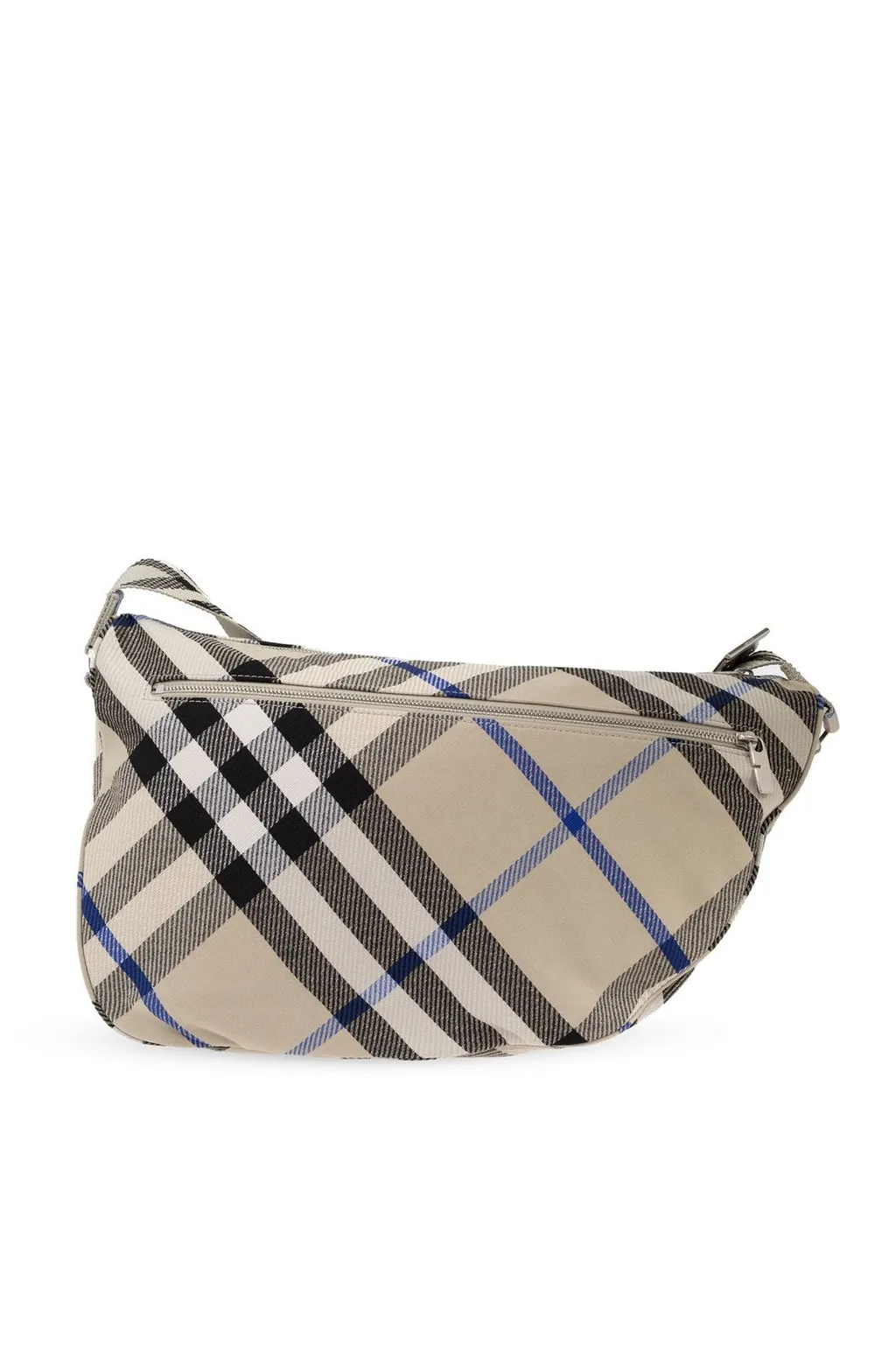 Shield Checked Messenger Bag
