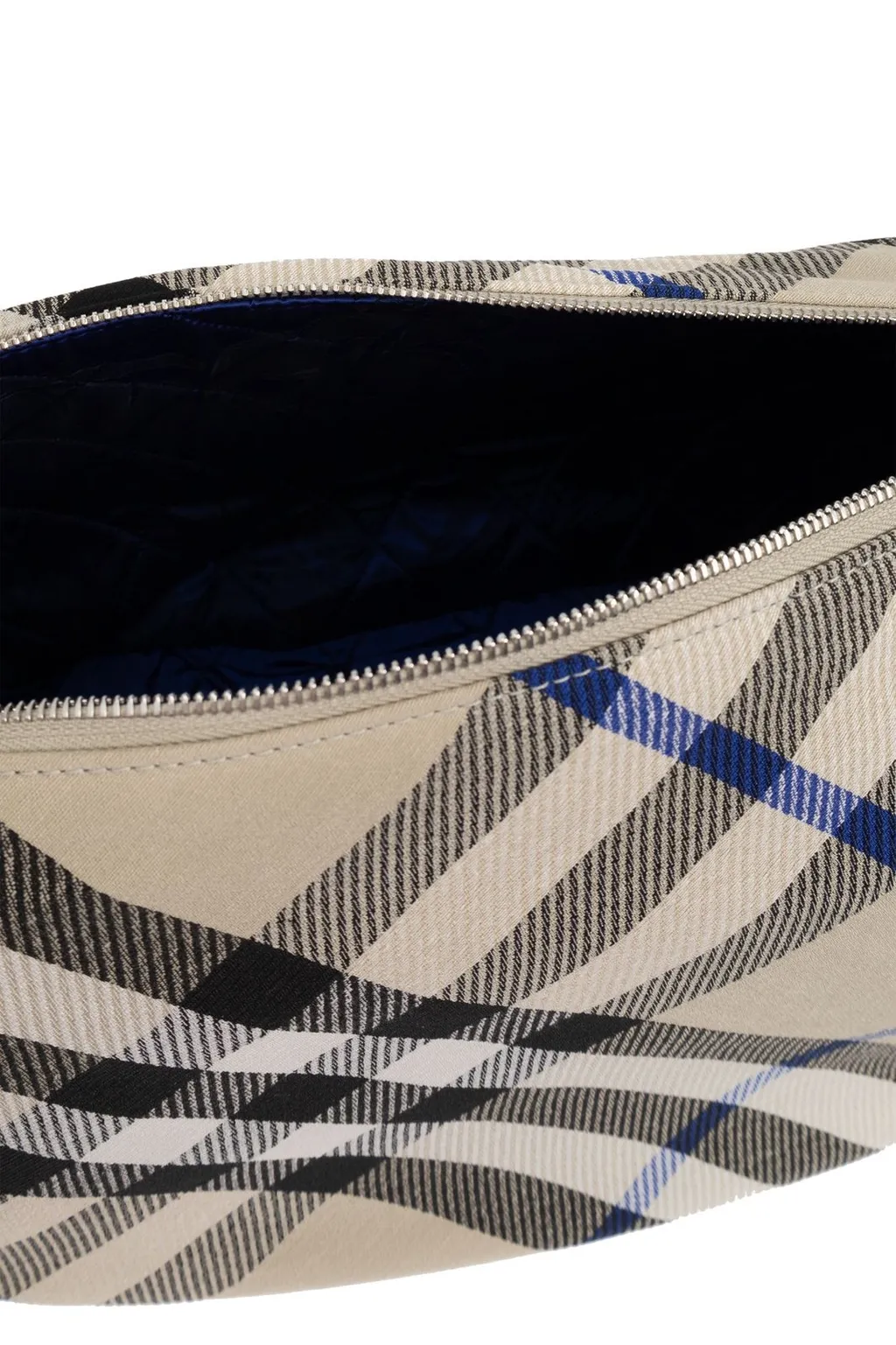 Shield Checked Messenger Bag