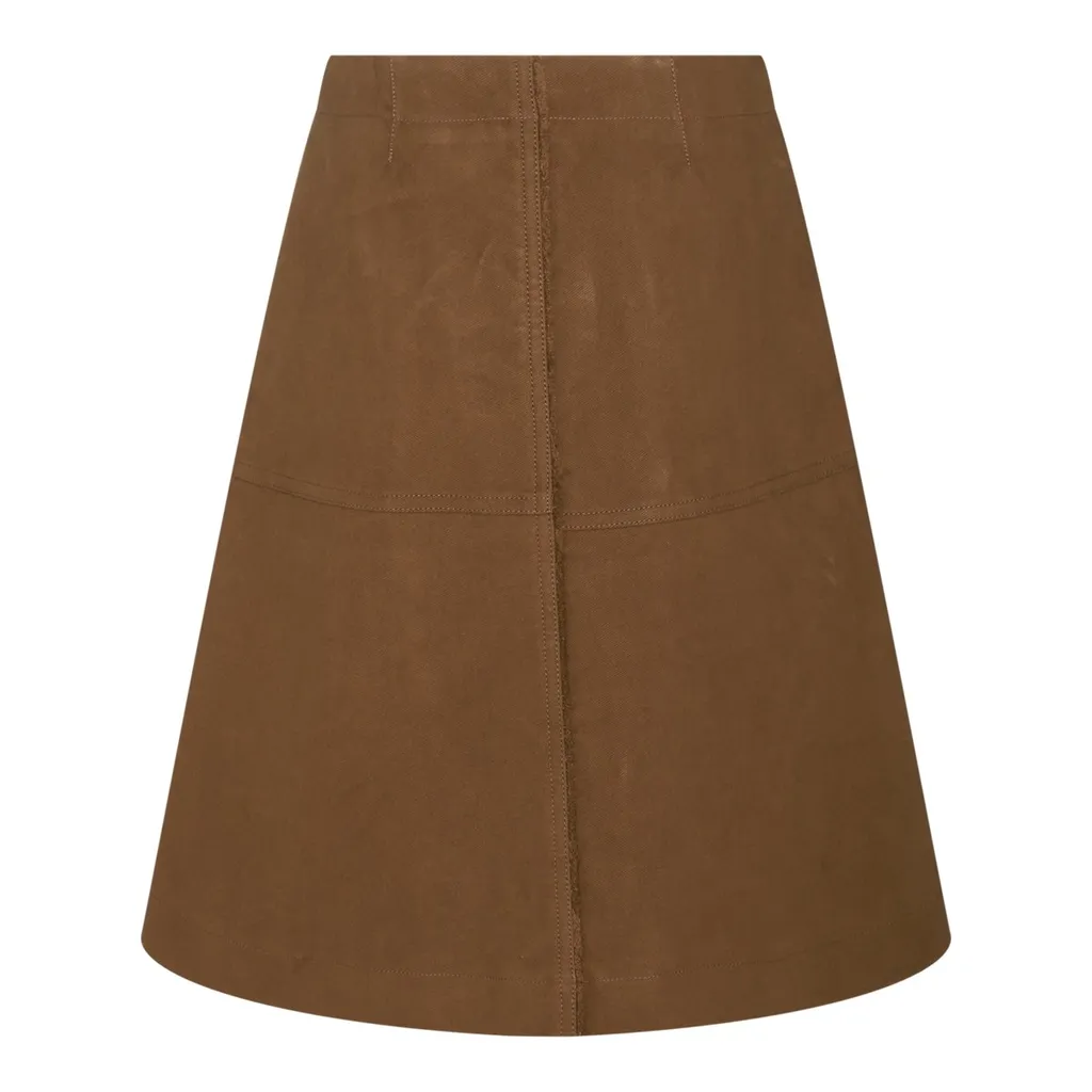 A-Line High Waist Skirt