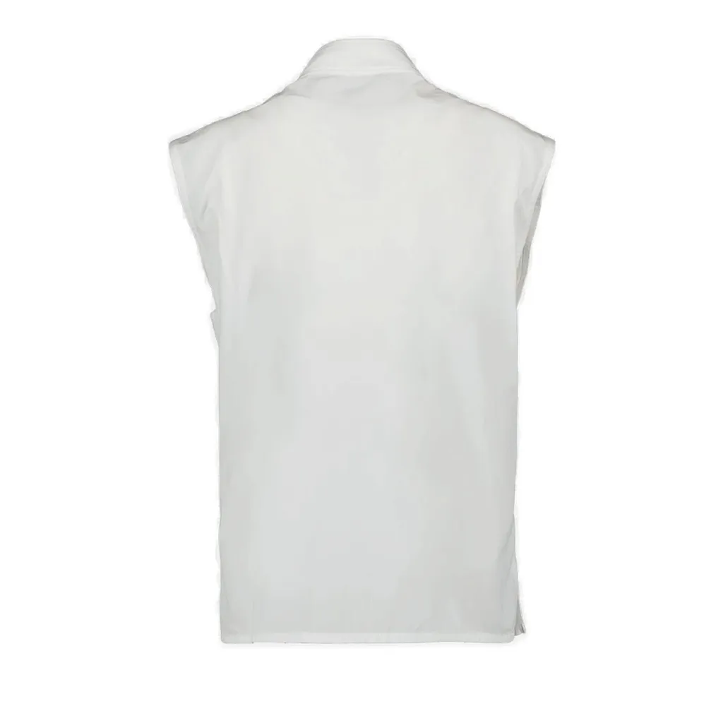 Half-Zip High-Neck Tank Top