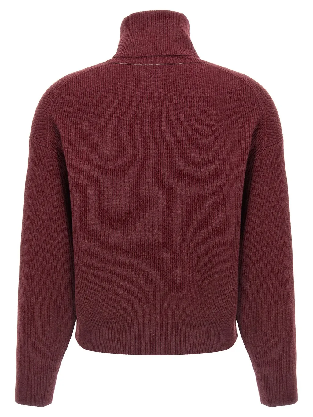 Roll-Neck Knitted Jumper