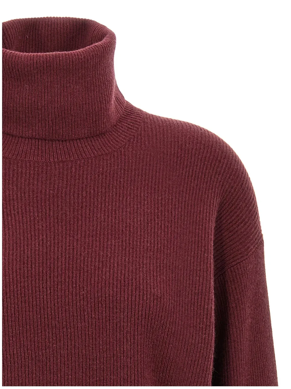 Roll-Neck Knitted Jumper