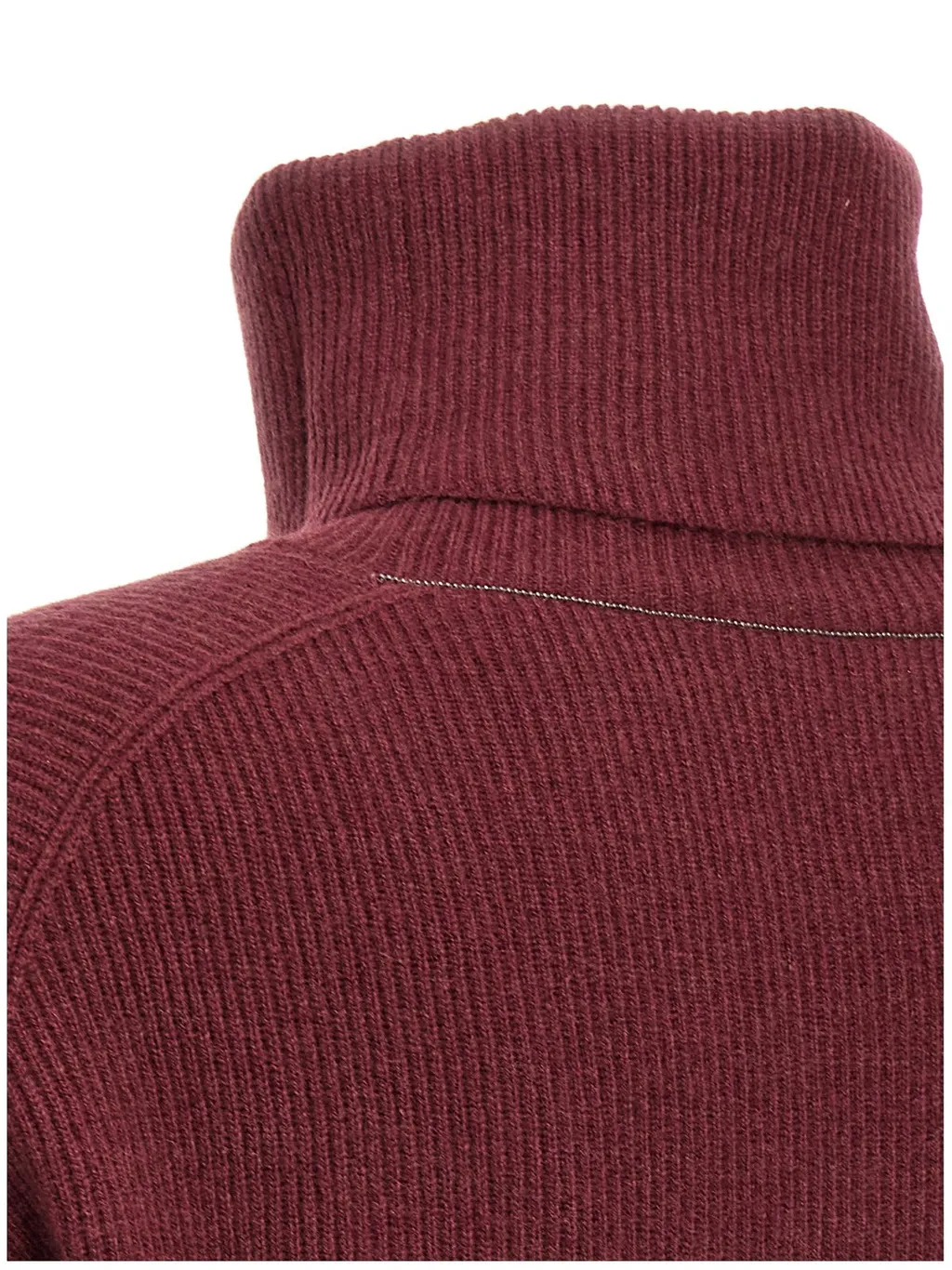 Roll-Neck Knitted Jumper