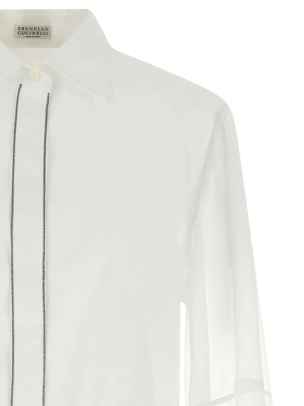 Double Layer Semi-Sheer Shirt