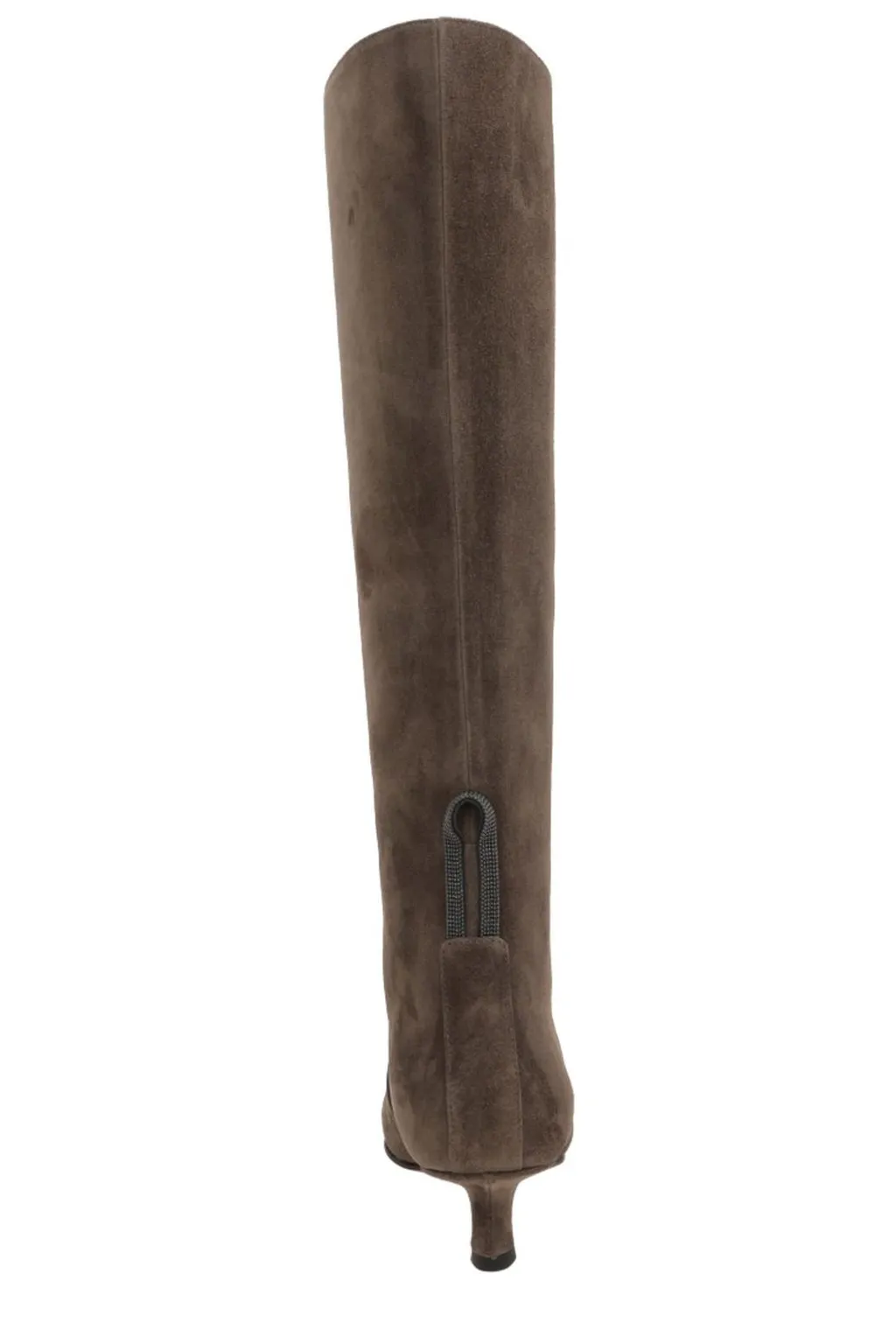 Shiny Loop Detailed City Boots