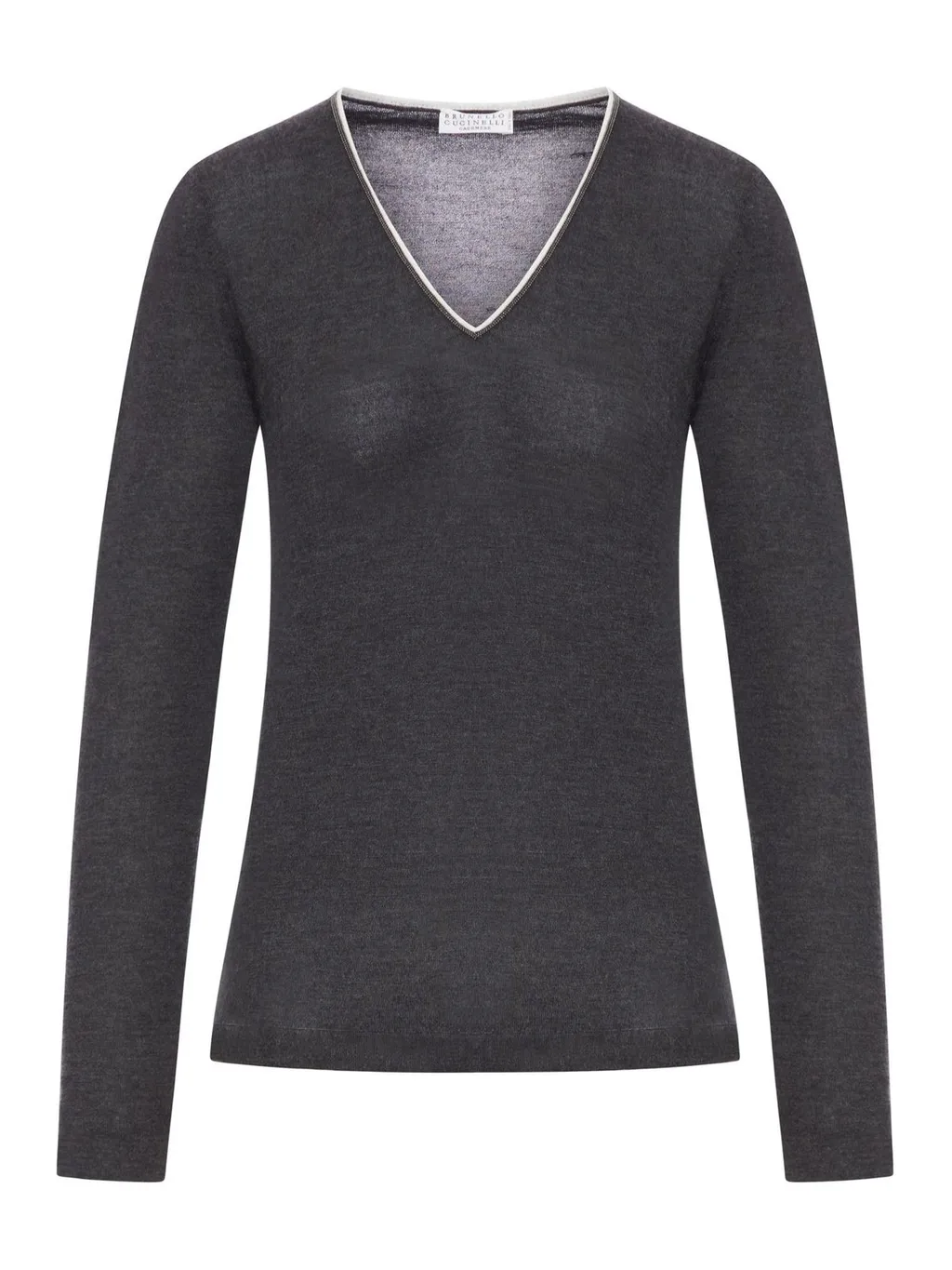 V-Neck Knitted Jumper