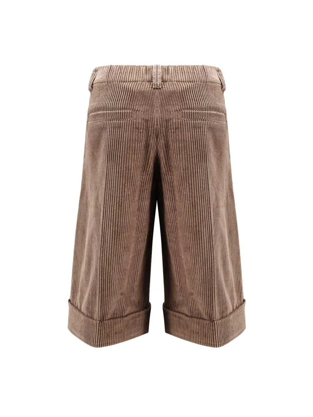 Monili Detailed Corduroy Shorts