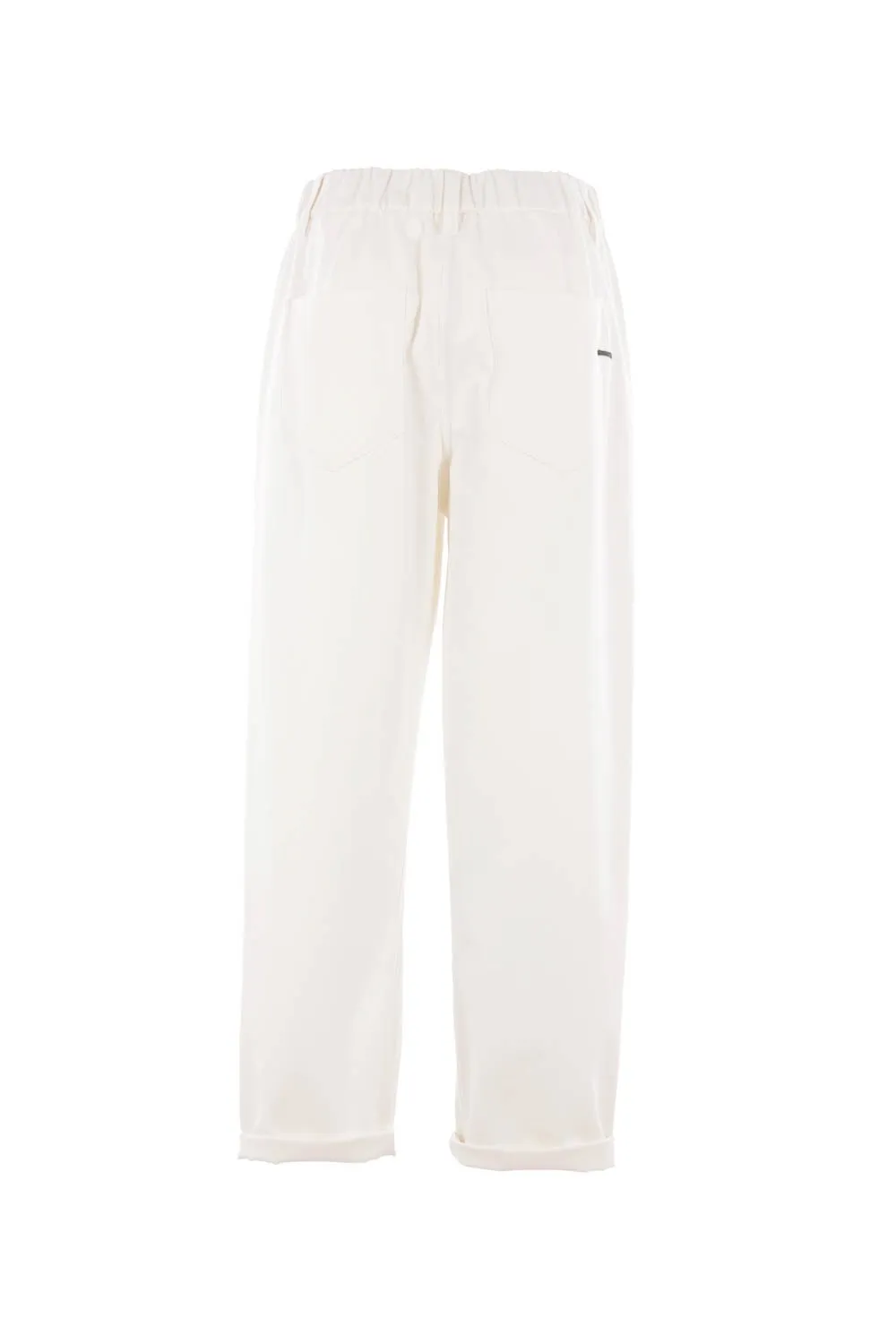 High Waist Straight Leg Trousers