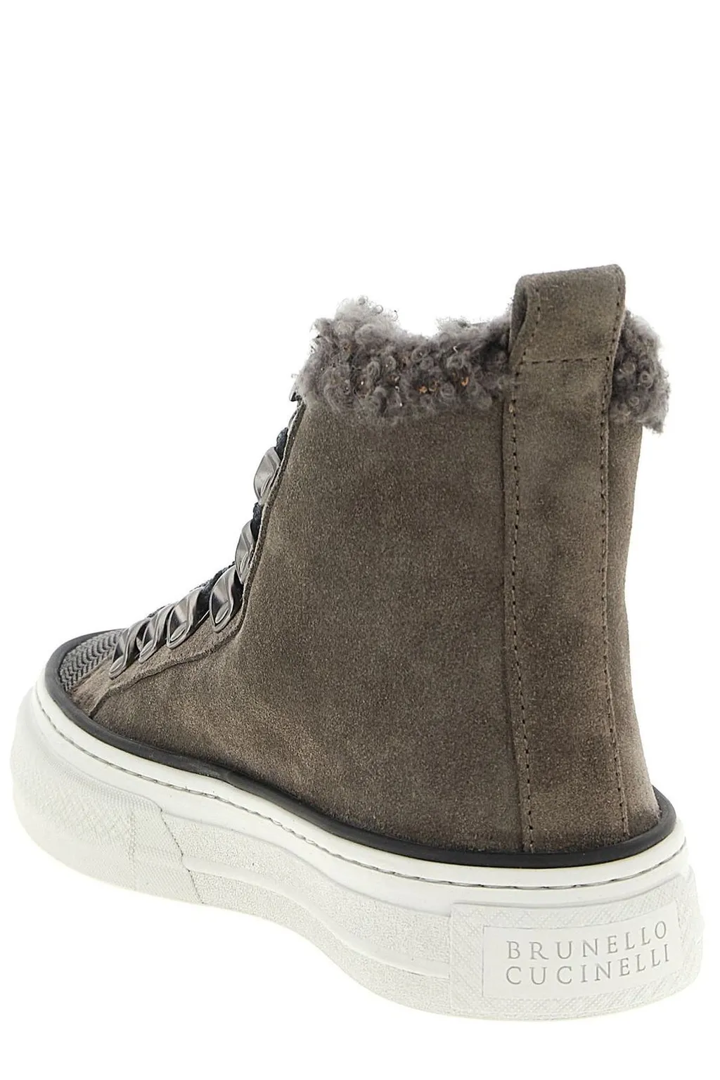 Precious Toe Lace-Up Sneakers