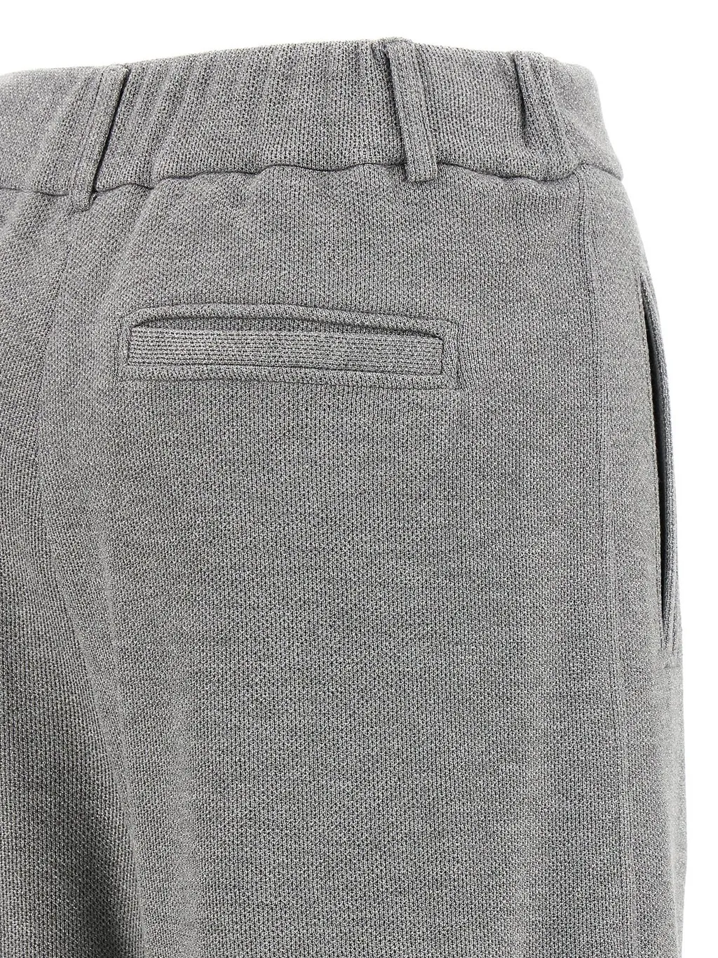 High-Waisted Straight Leg Trousers