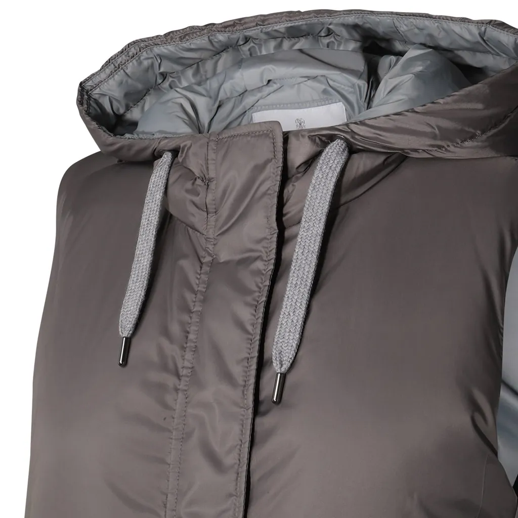 Padded Hooded Vest