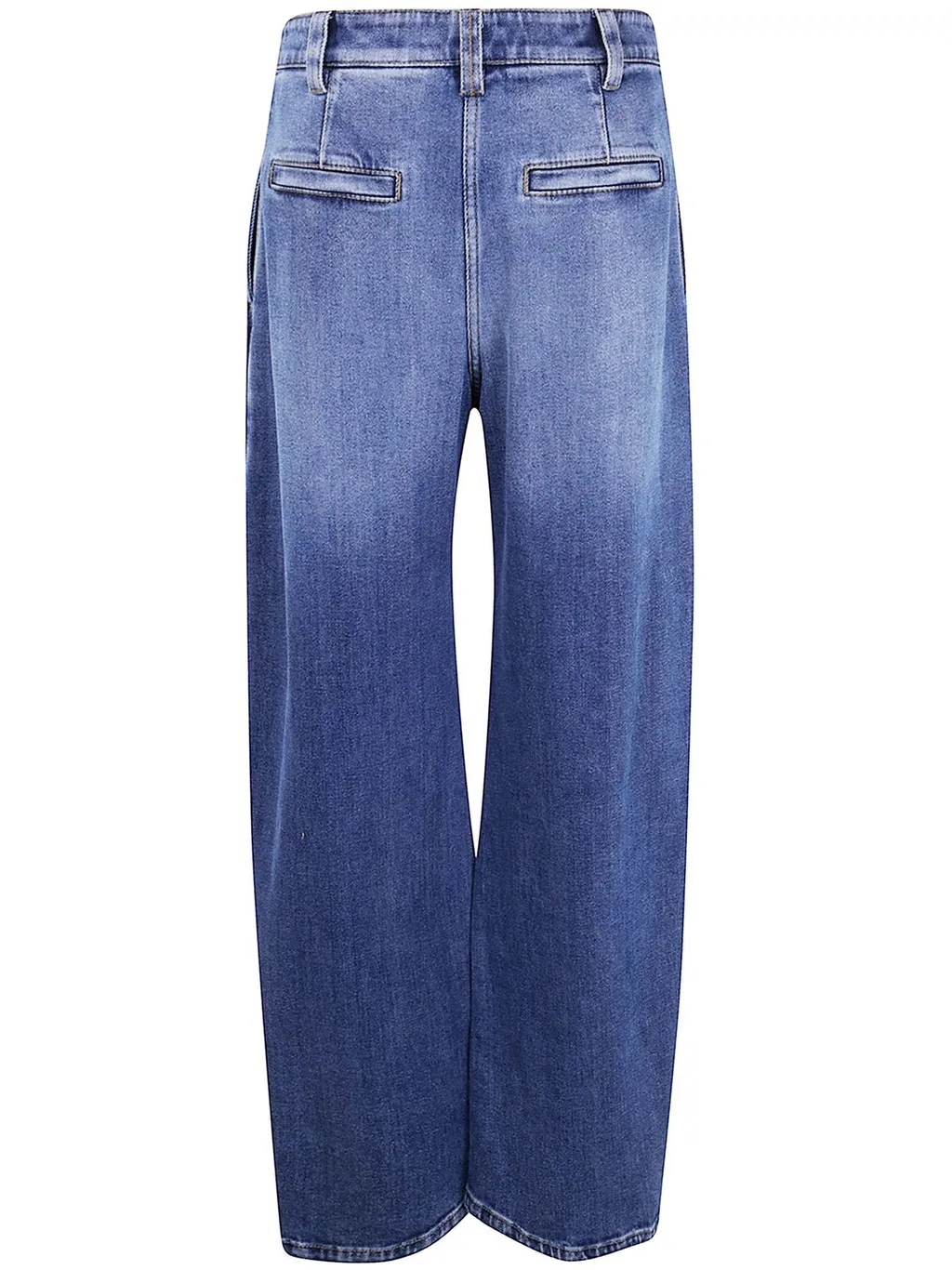 Monili Detailed Wide-Leg Jeans