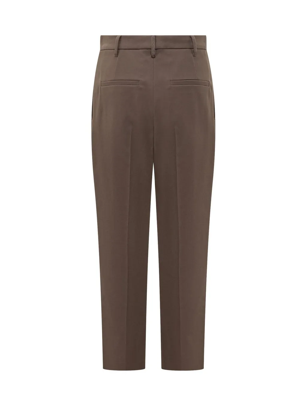 Pleated Straight Leg Pants