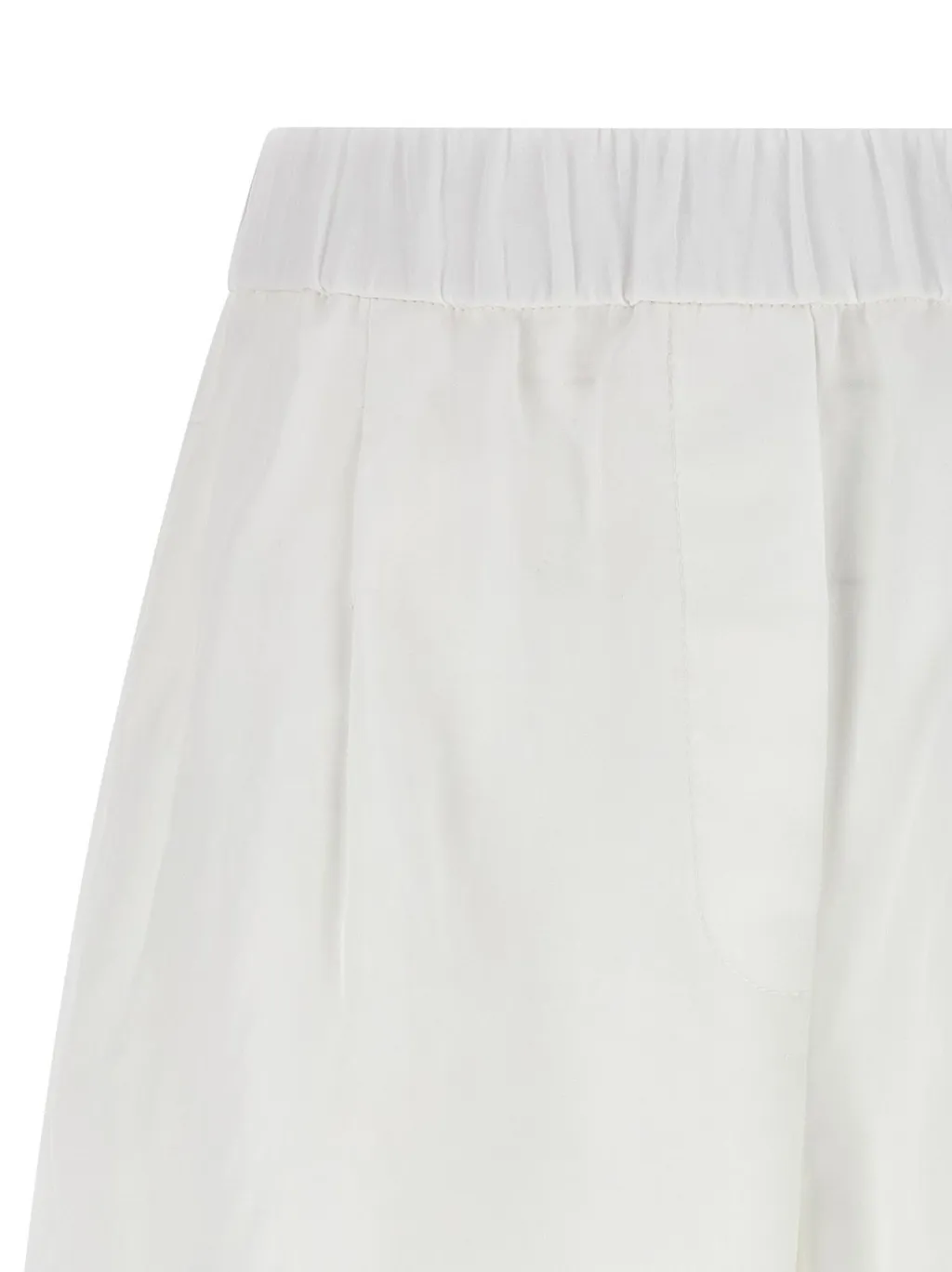 Elastic Waist Baggy Shorts