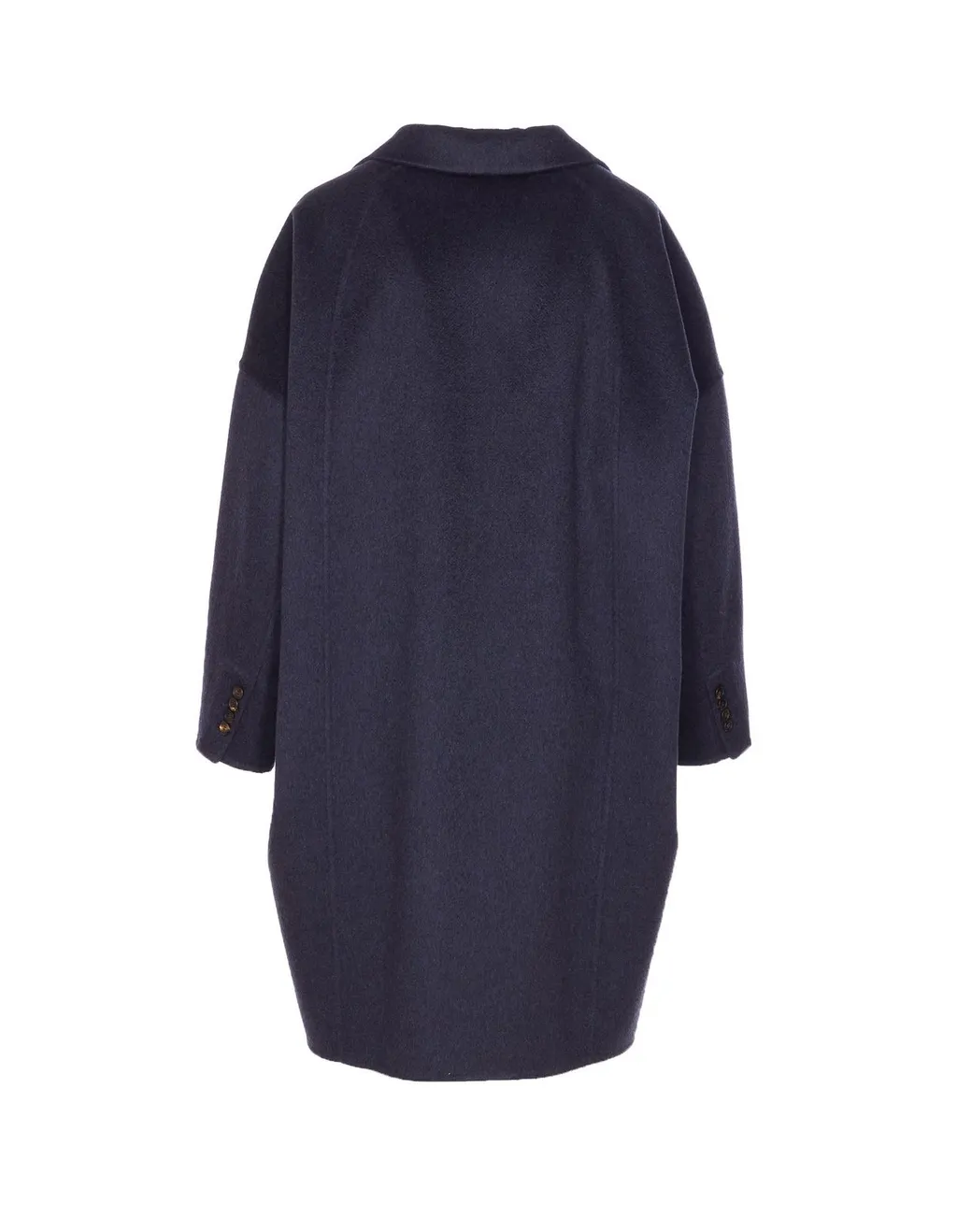 Double Breasted Long-Sleeved Coat
