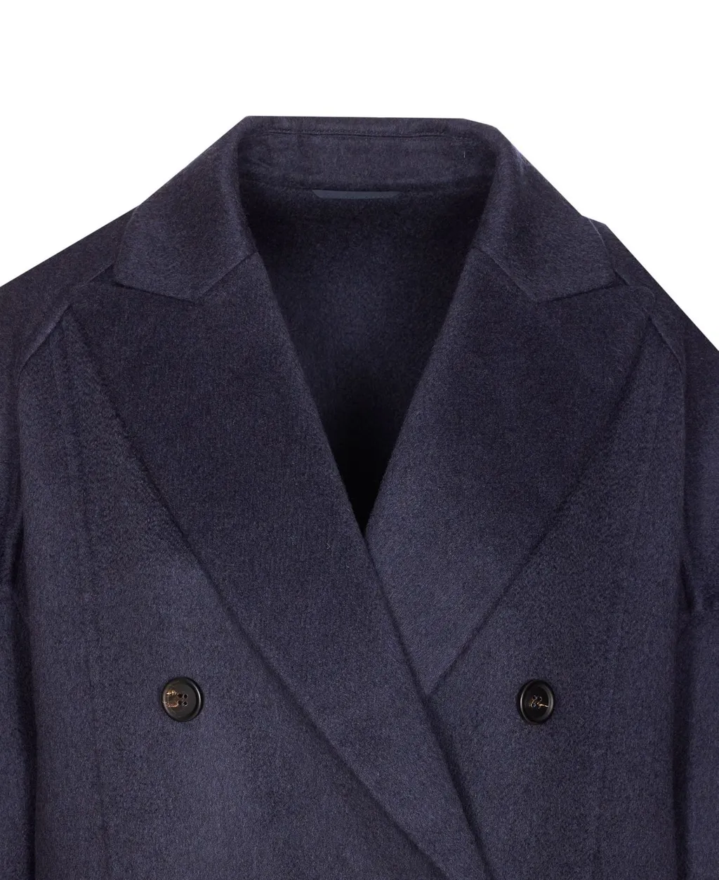 Double Breasted Long-Sleeved Coat