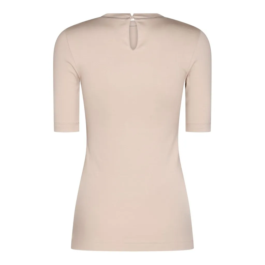 Crewneck Short-Sleeved Top