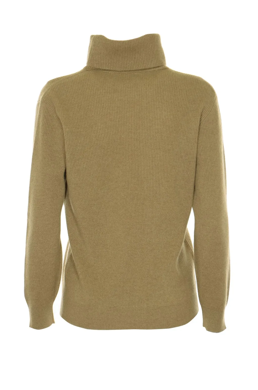 Turtleneck Ribbed-Knit Jumper