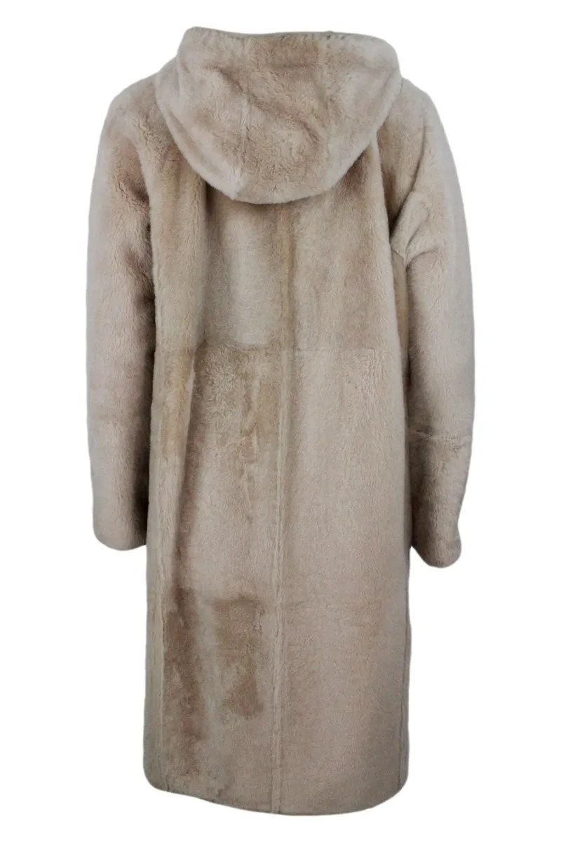 Reversible Drawstring Coat
