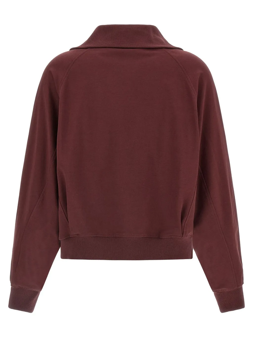 Zip-Up Long Sleeved Sweatshirt