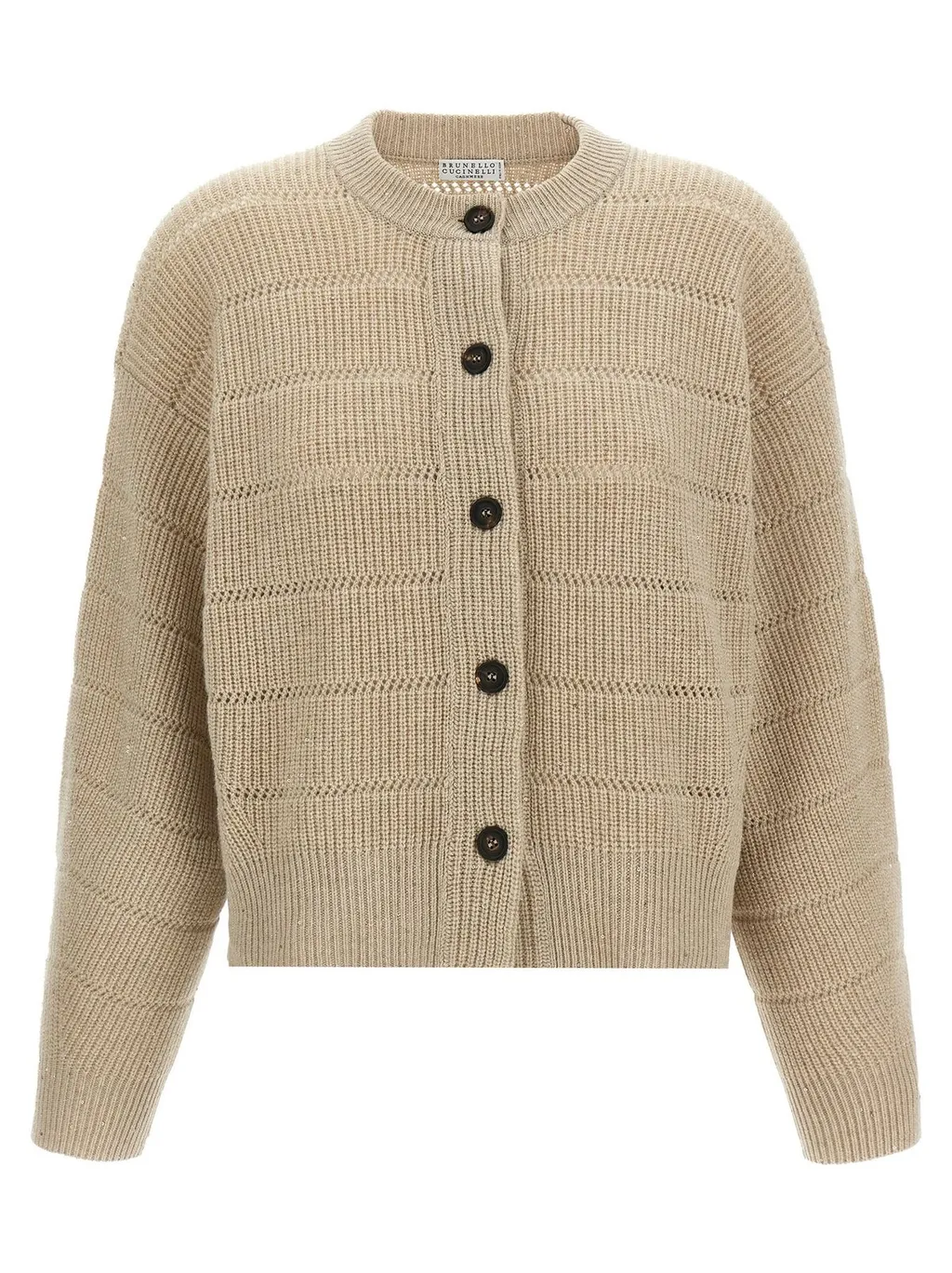 Long Sleeved Knitted Cardigan