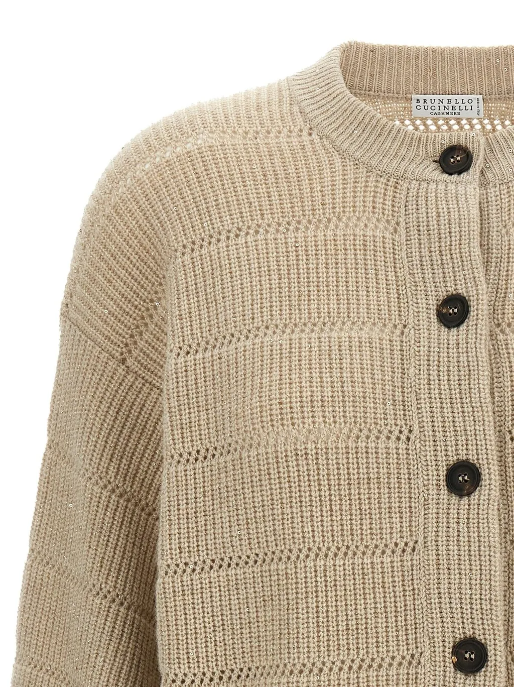 Long Sleeved Knitted Cardigan