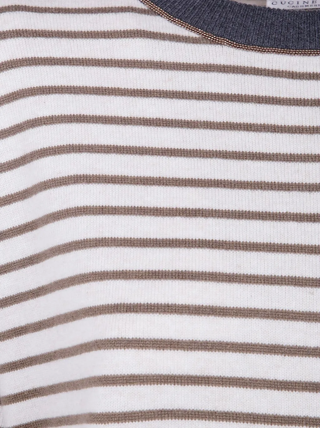 Striped Knitted Jumper