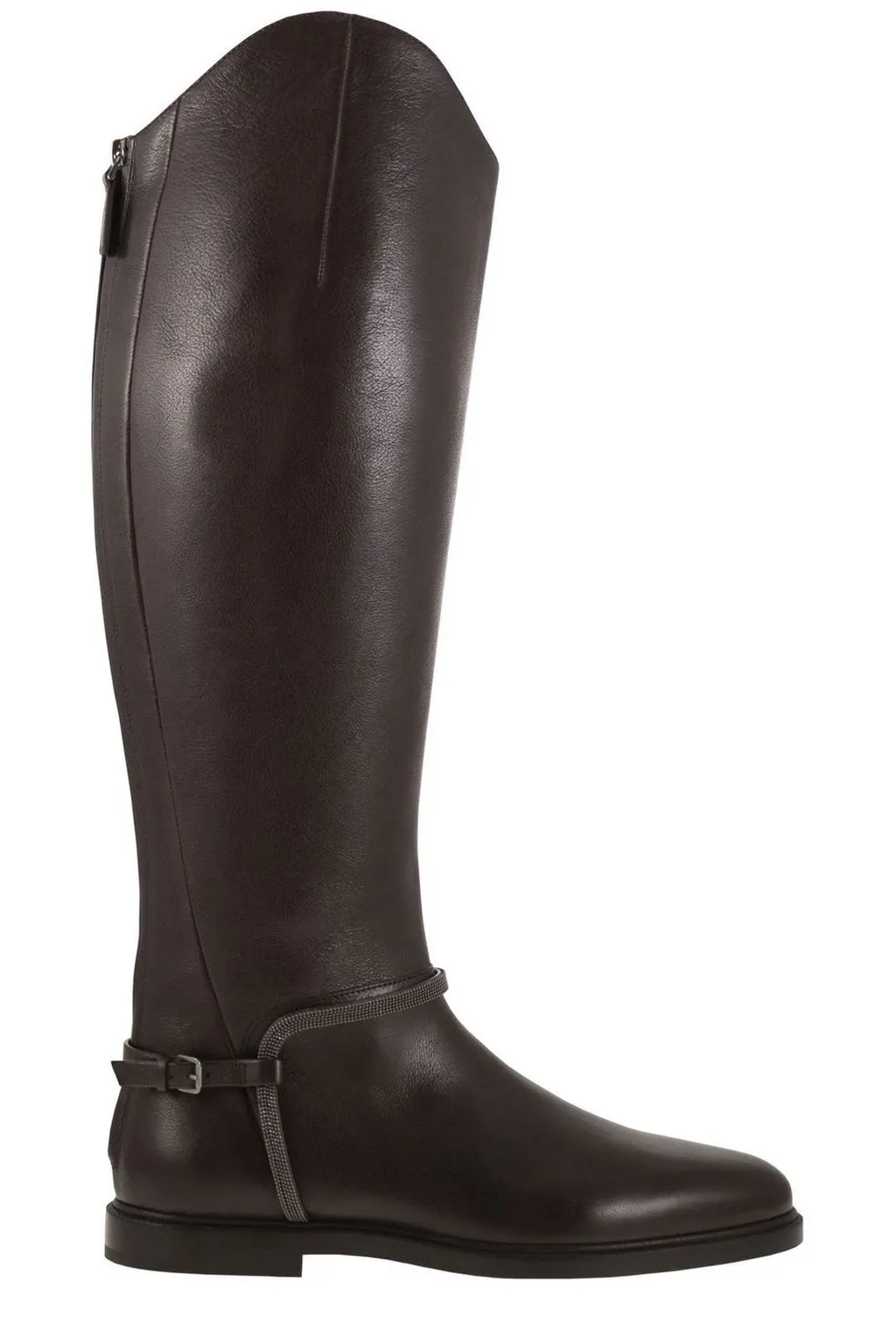 Buckle-Strap Boots