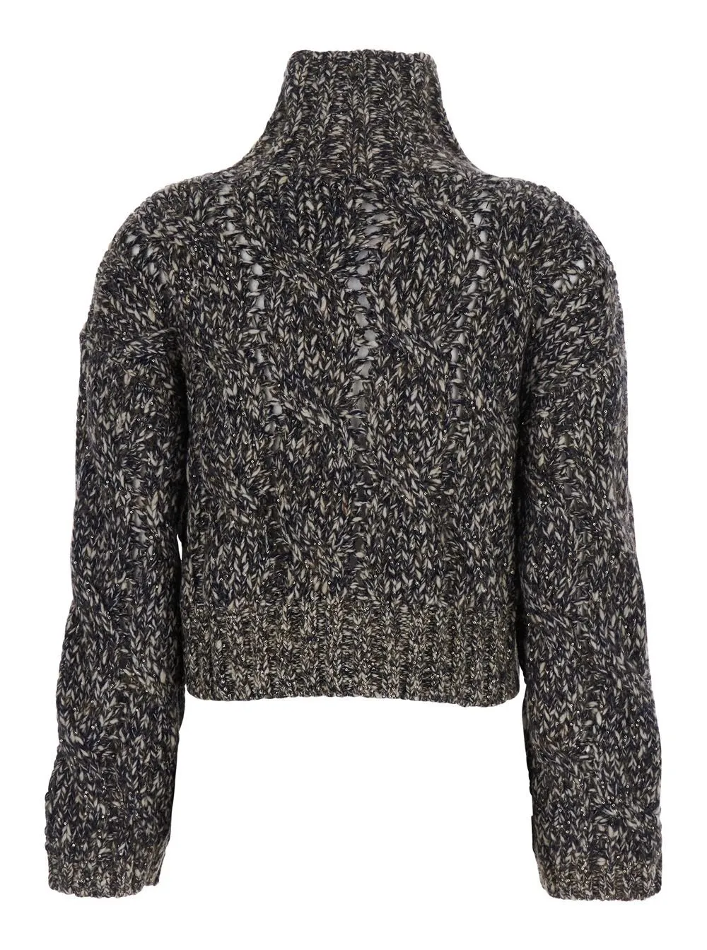 Long Sleeved Zip-Up Cardigan