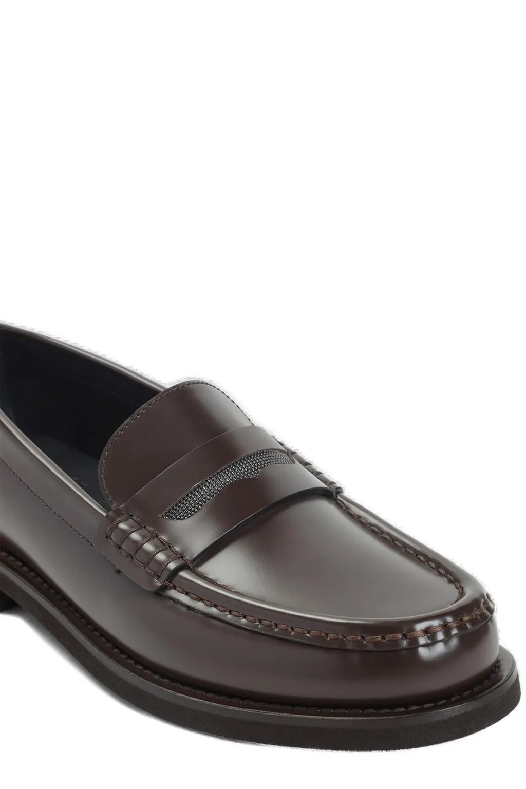 Embellished Loafers