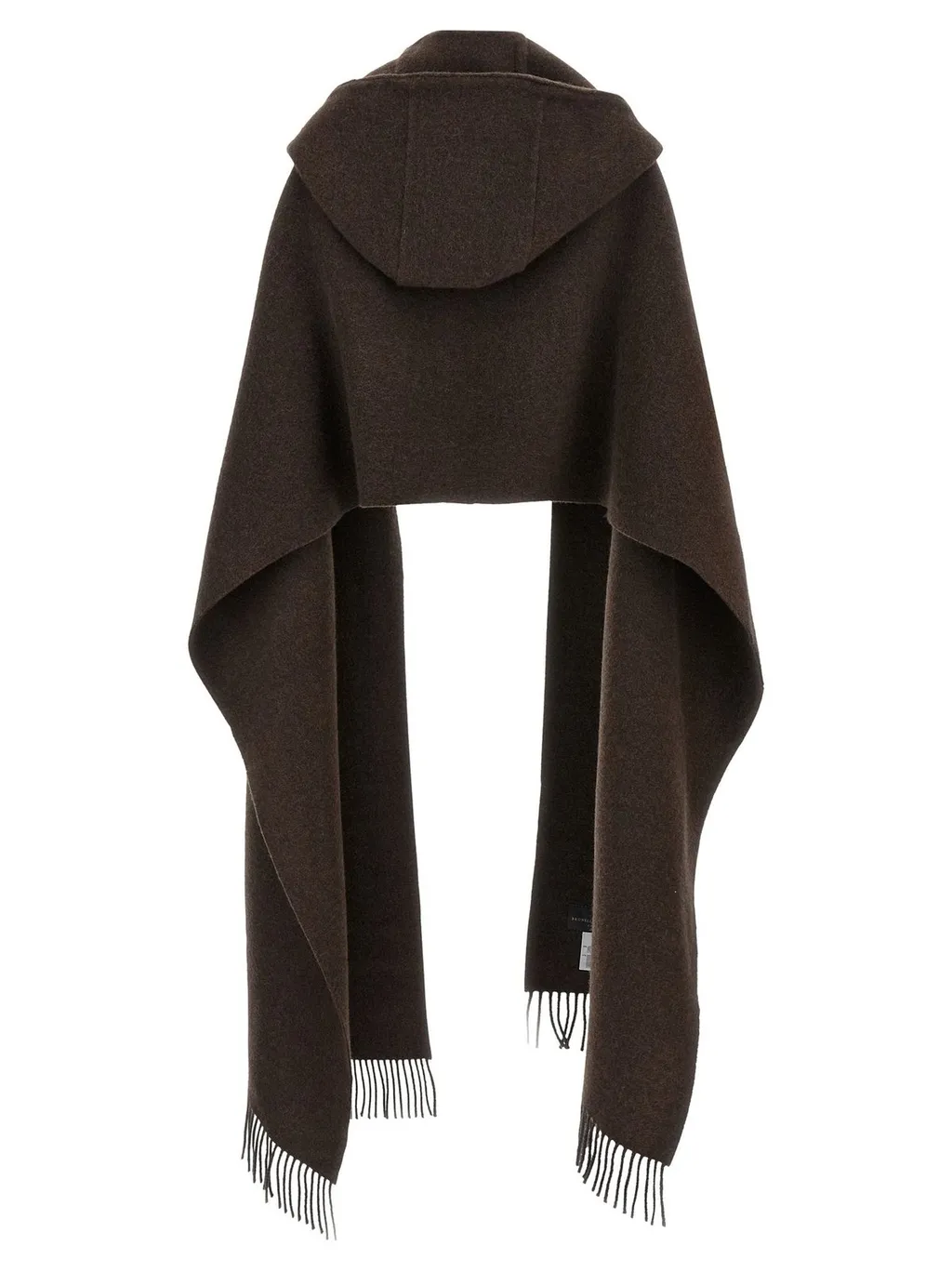Knitted Fringed Scarf