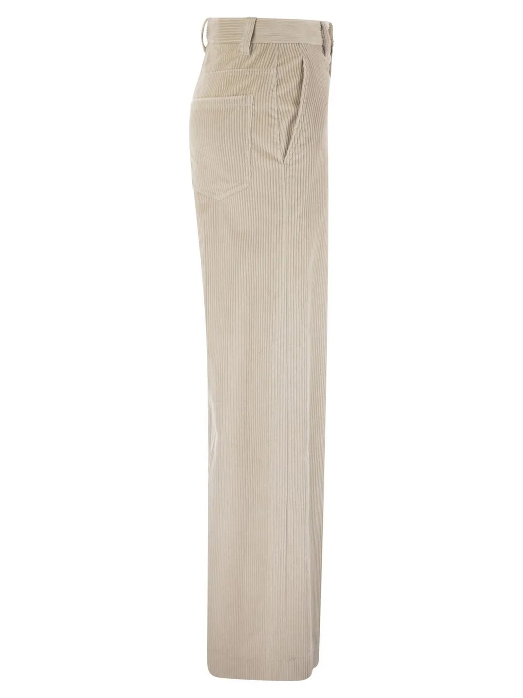 Monili Detailed Straight Leg Trousers
