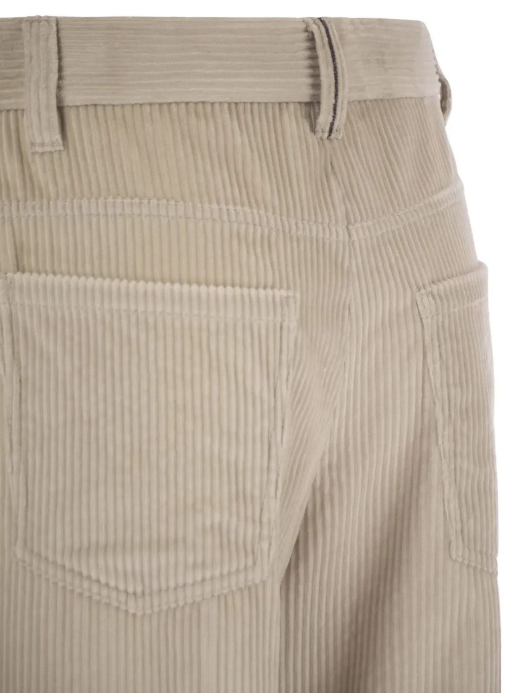 Monili Detailed Straight Leg Trousers
