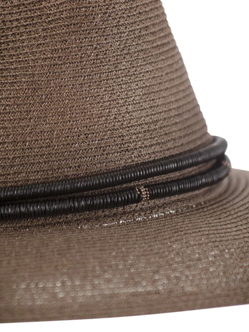 Embellished Wide-Brim Fedora