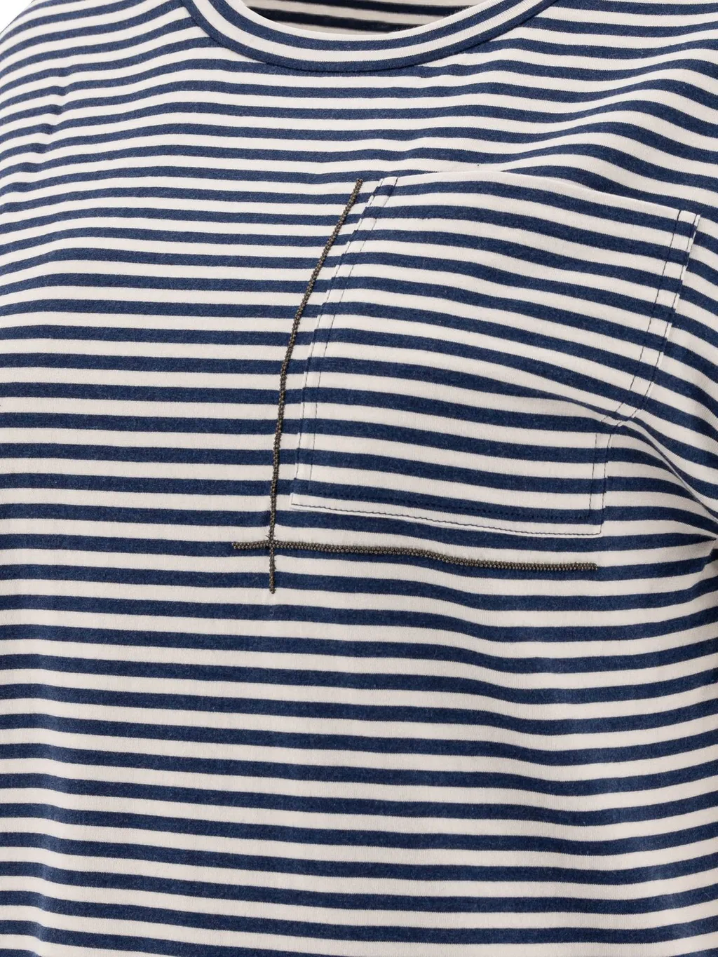 Striped Crewneck T-Shirt