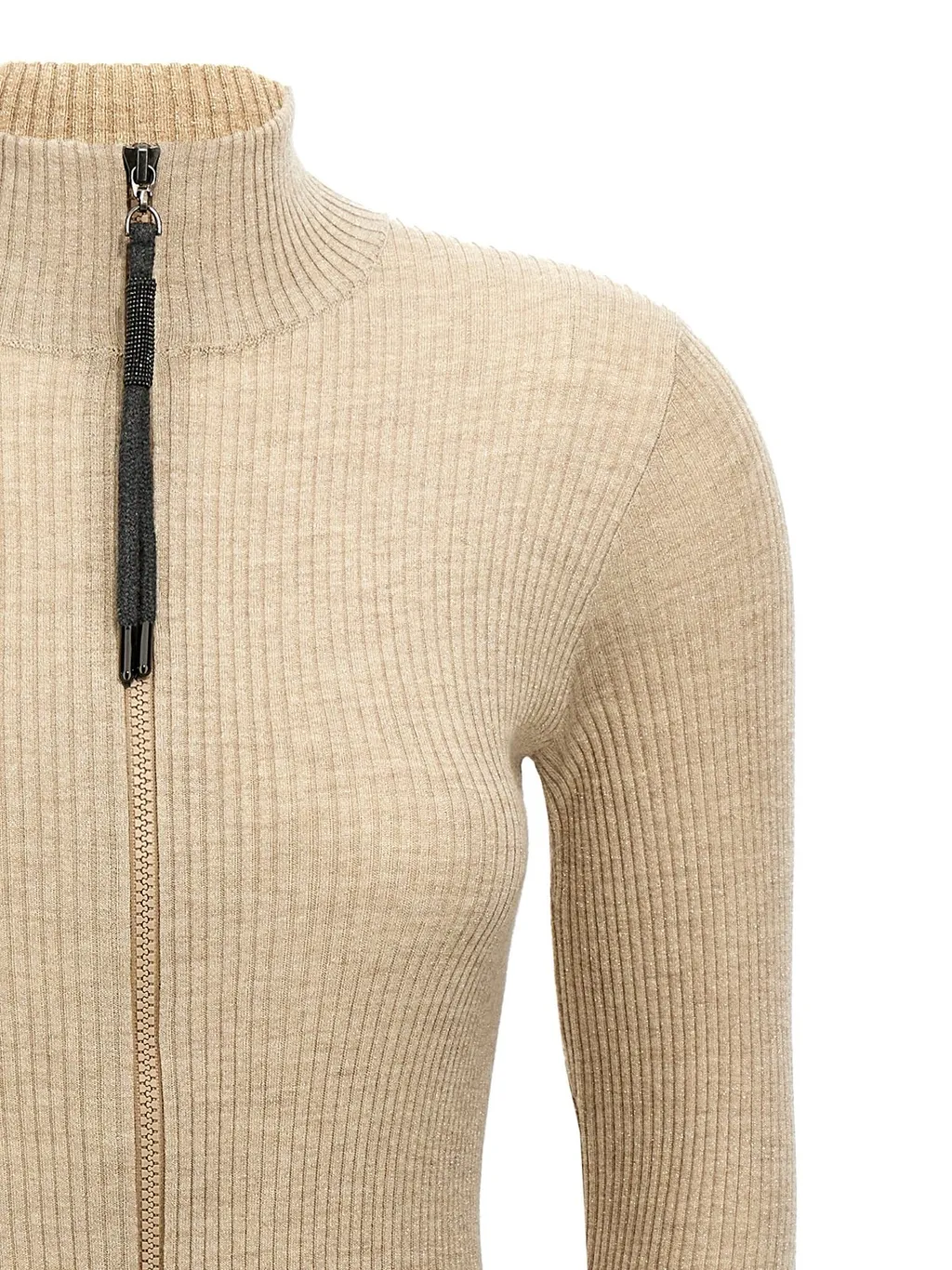 Long Sleeved Zipped Top