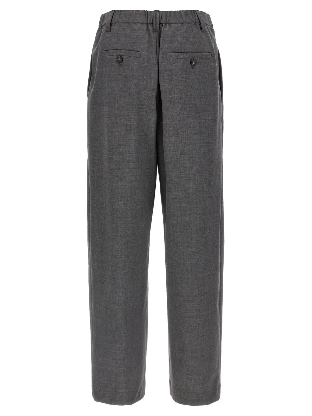 Sartorial Baggy Wide-Leg Trousers