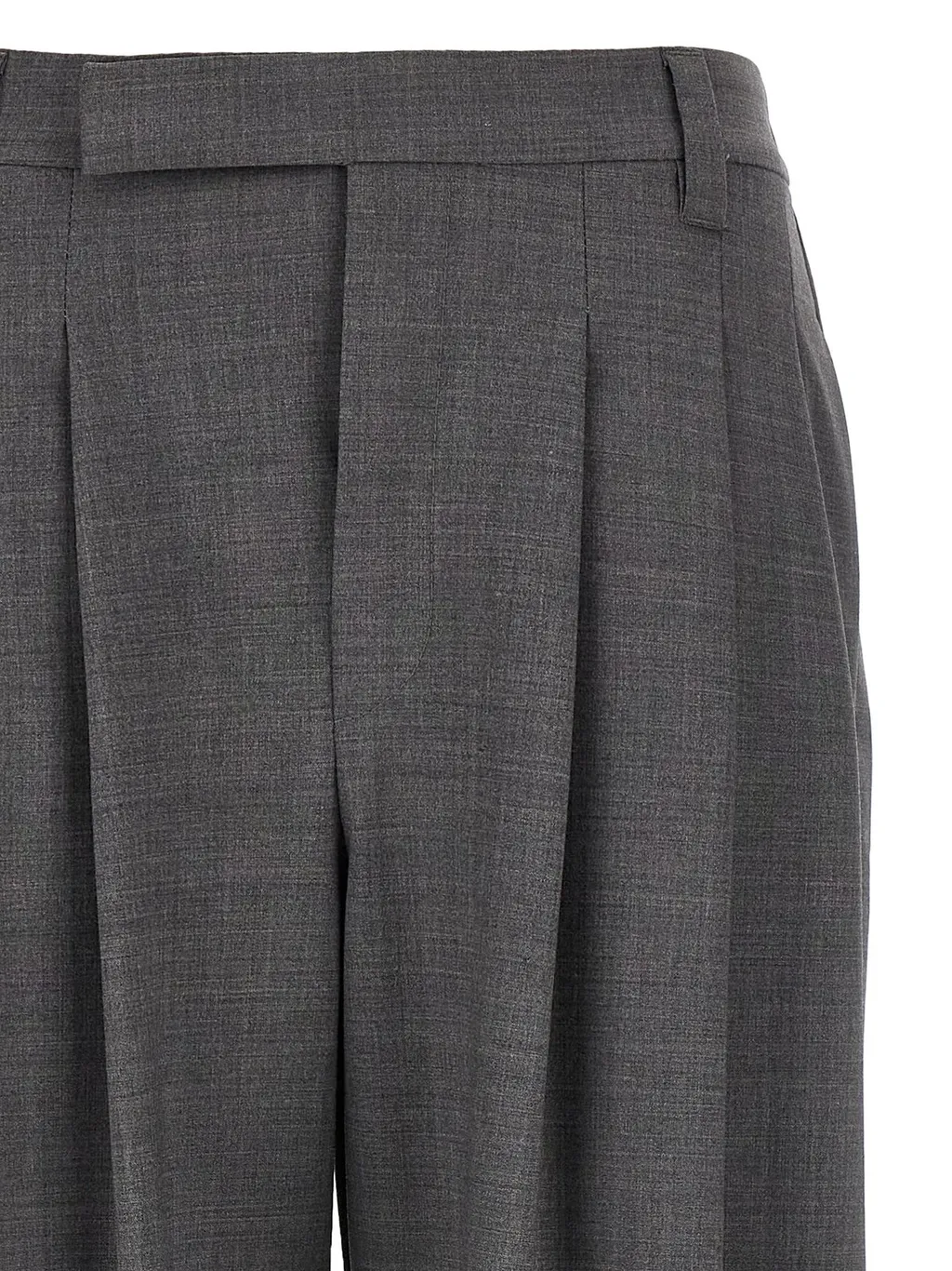 Sartorial Baggy Wide-Leg Trousers