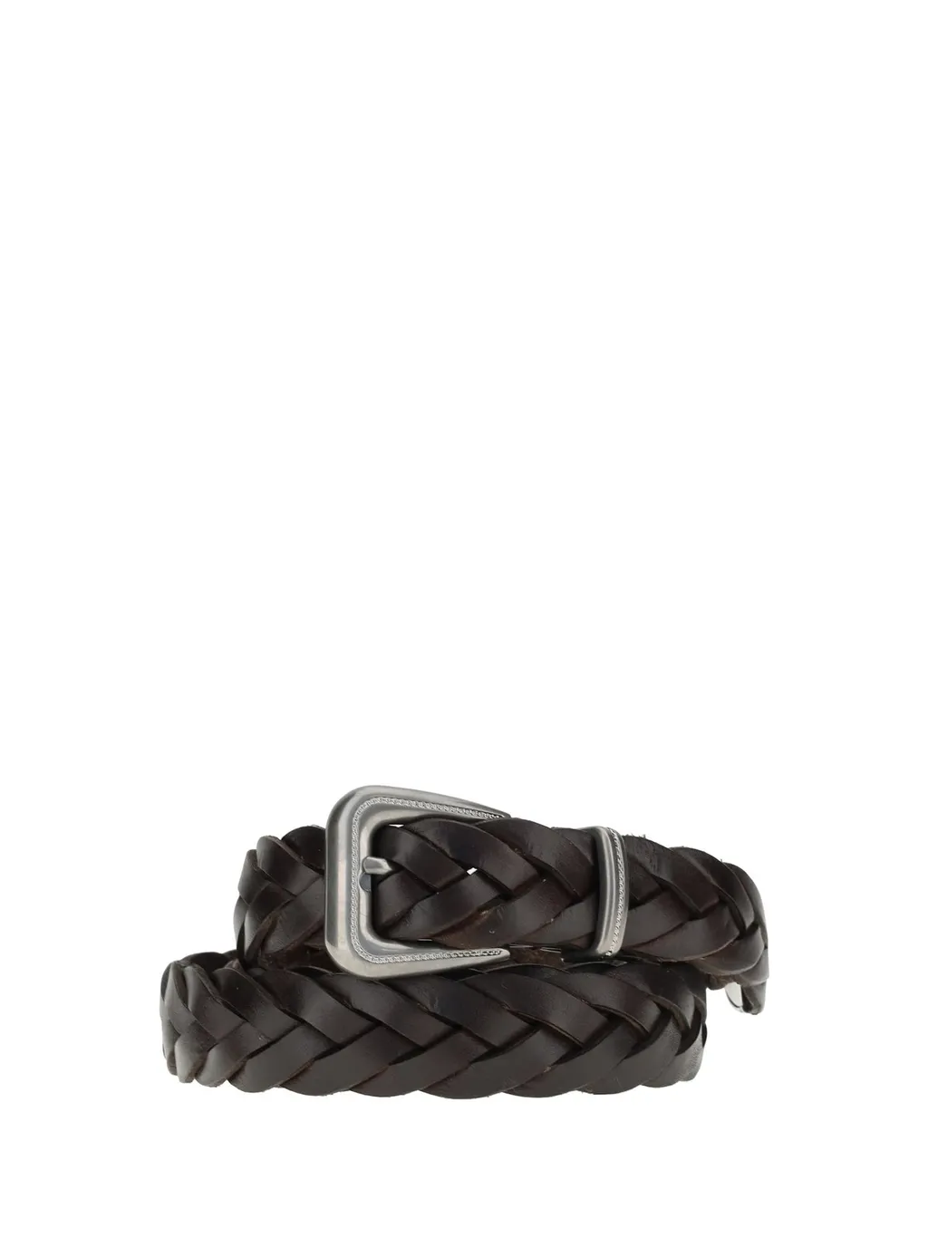 Buckle Fastened Braided Belt