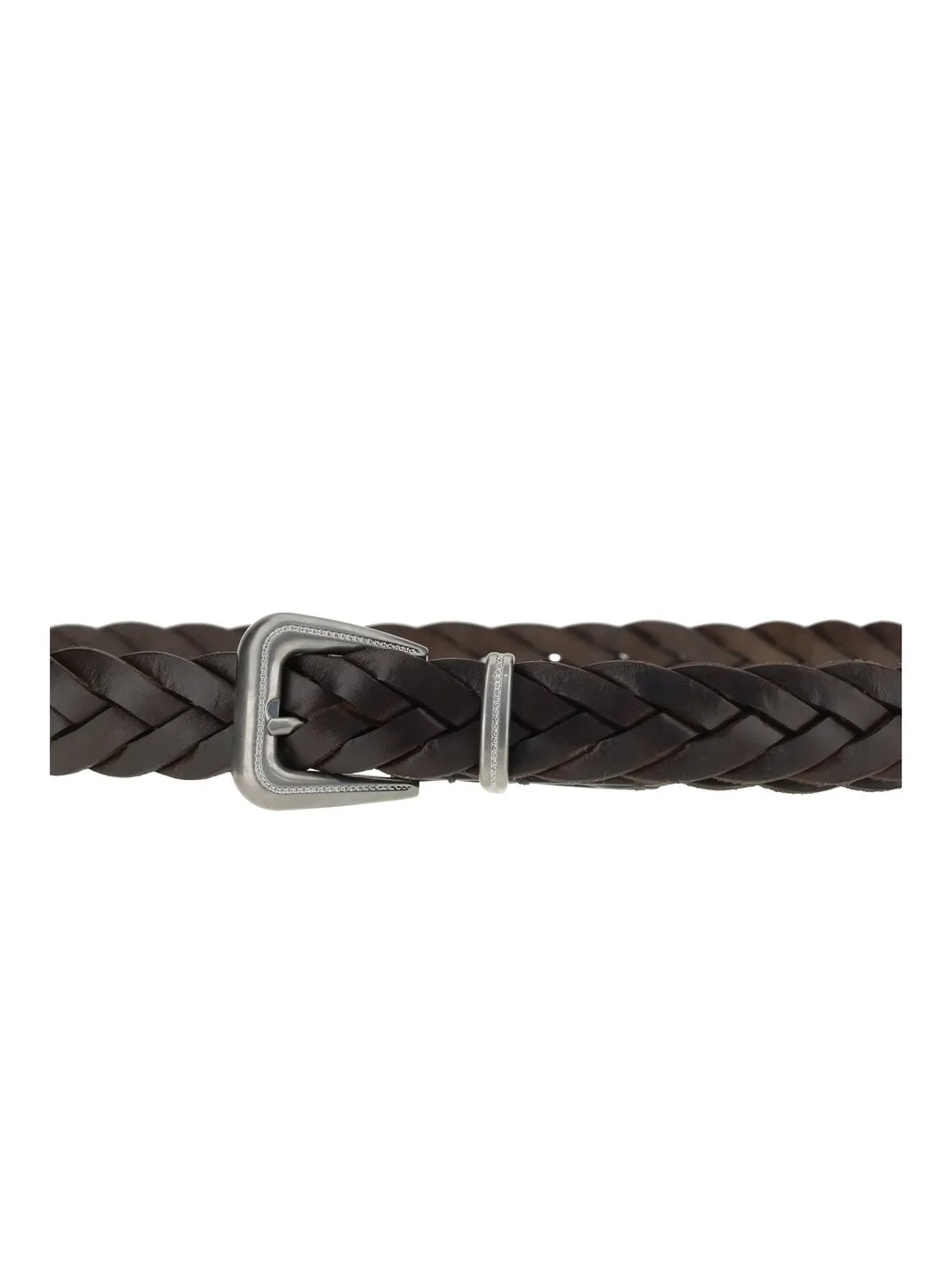 Buckle Fastened Braided Belt